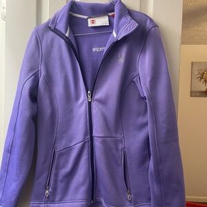 Spyder Core Sweater in Vibrant Purple